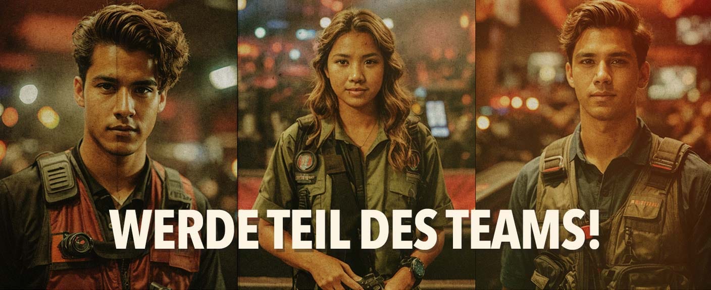 Werde Teil des Teams