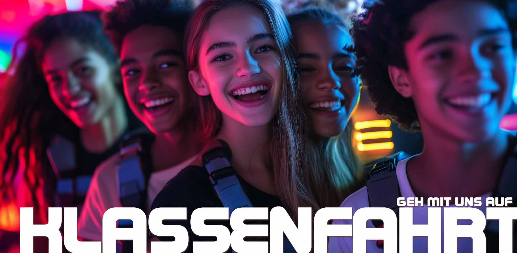 Klassenfahrt in die Lasertag Arena Siegen