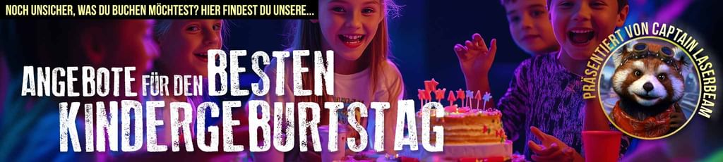 Zum besten Kindergeburtstag in der Lasertag Arena Siegen