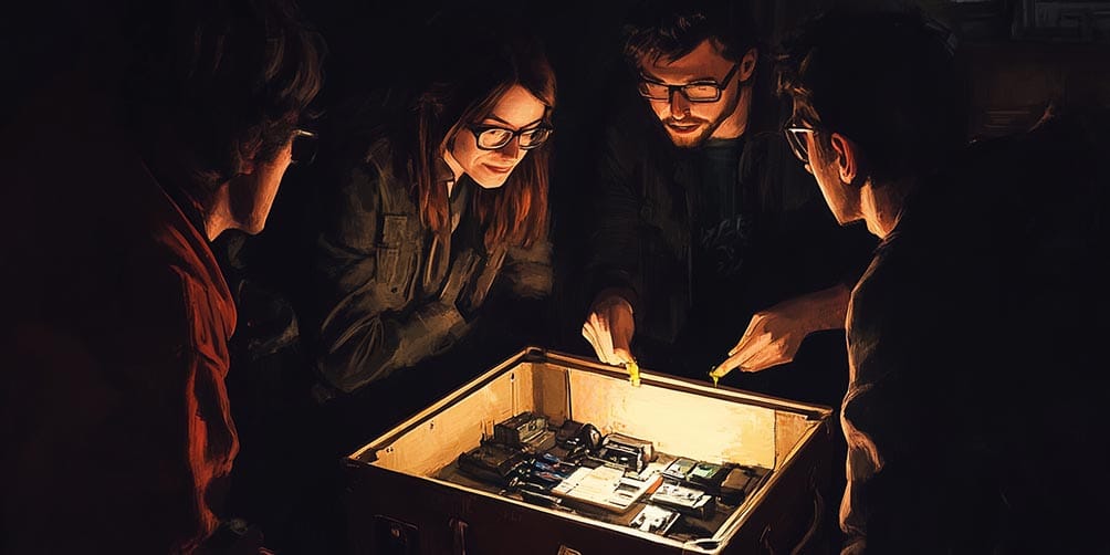 Rätselkoffer bei uns vor Ort spielen