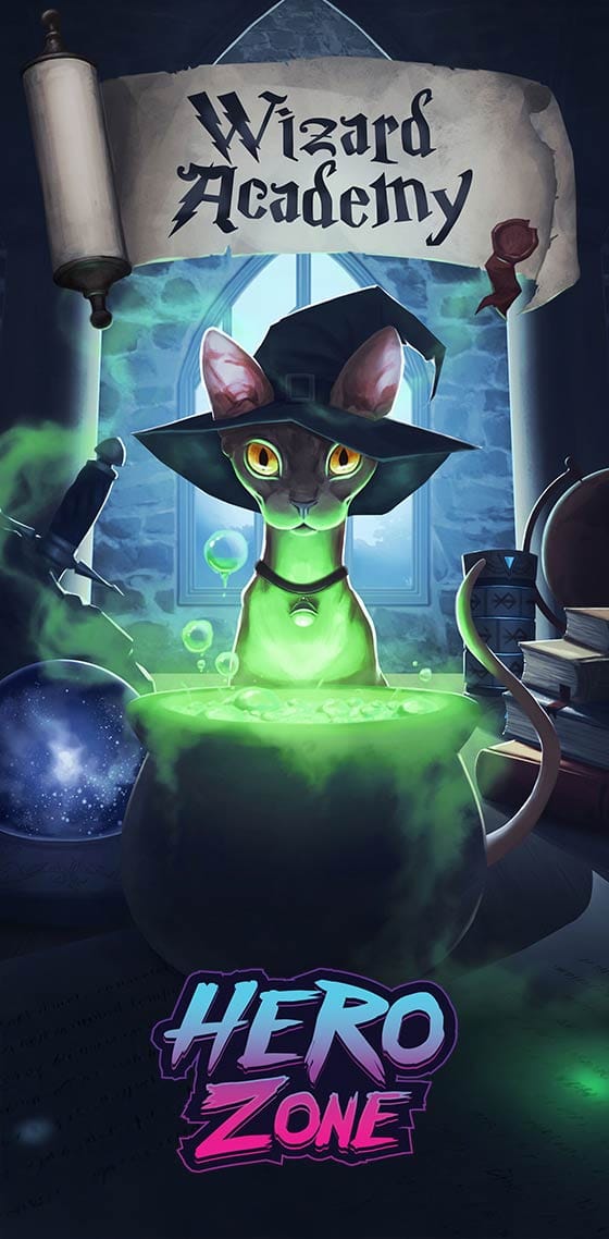 Hero Zone - Wizard Academy